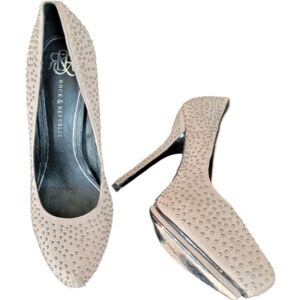 Rock & Republic Studded Platform‎ Pump
